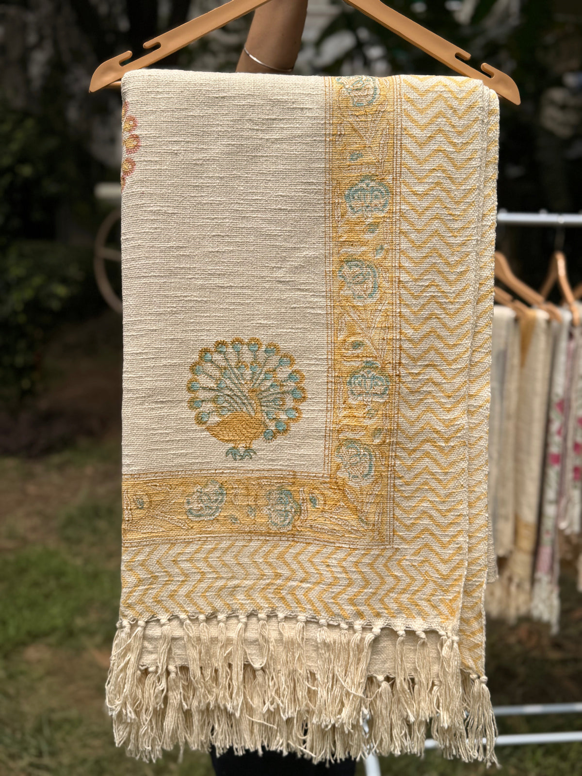 Slub Cotton Sofa Throw