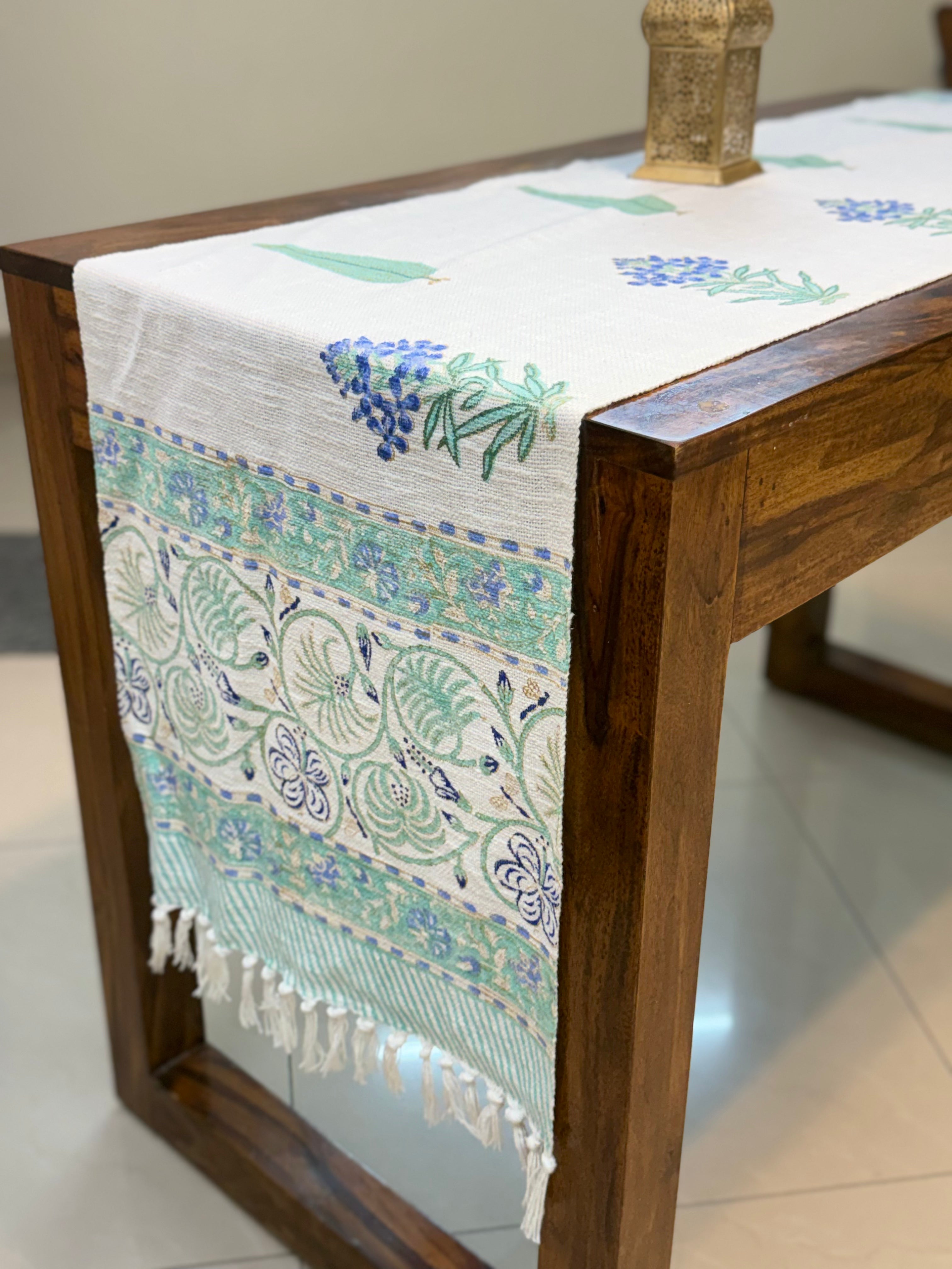 Hand Block Table Runners