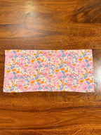 Little pink flowers print bamboo cotton printed napkins (Set of 6)