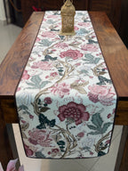 Canvas Printed Runners ( Big Red Floral Print)