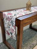 Canvas Printed Runners ( Big Red Floral Print)