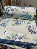 Mul Cotton Dohar (Sage Green Floral Print)