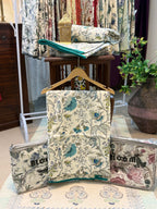 Mul Cotton Dohar (Blue Bel Print)