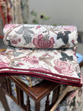Mul Cotton Dohar (Red Floral Print)