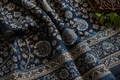 Pure Hand Block Printed Percale Cotton Bed Sheet